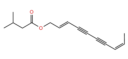 (E,Z)-2,8-Decadien-4,6-diyn-1-yl 3-methylbutanoate